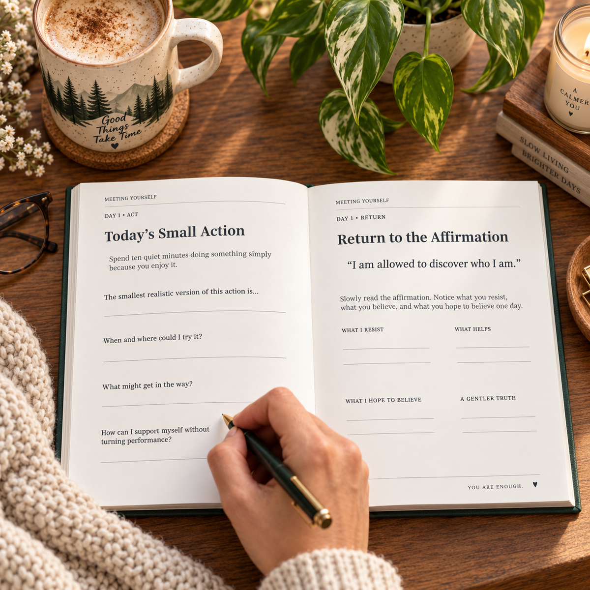 Becoming Someone I Can Trust Guided Journal