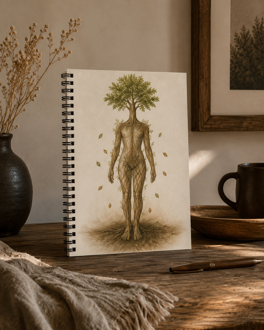 Tree of Life Spiral Notebook | Ruled Line Journal